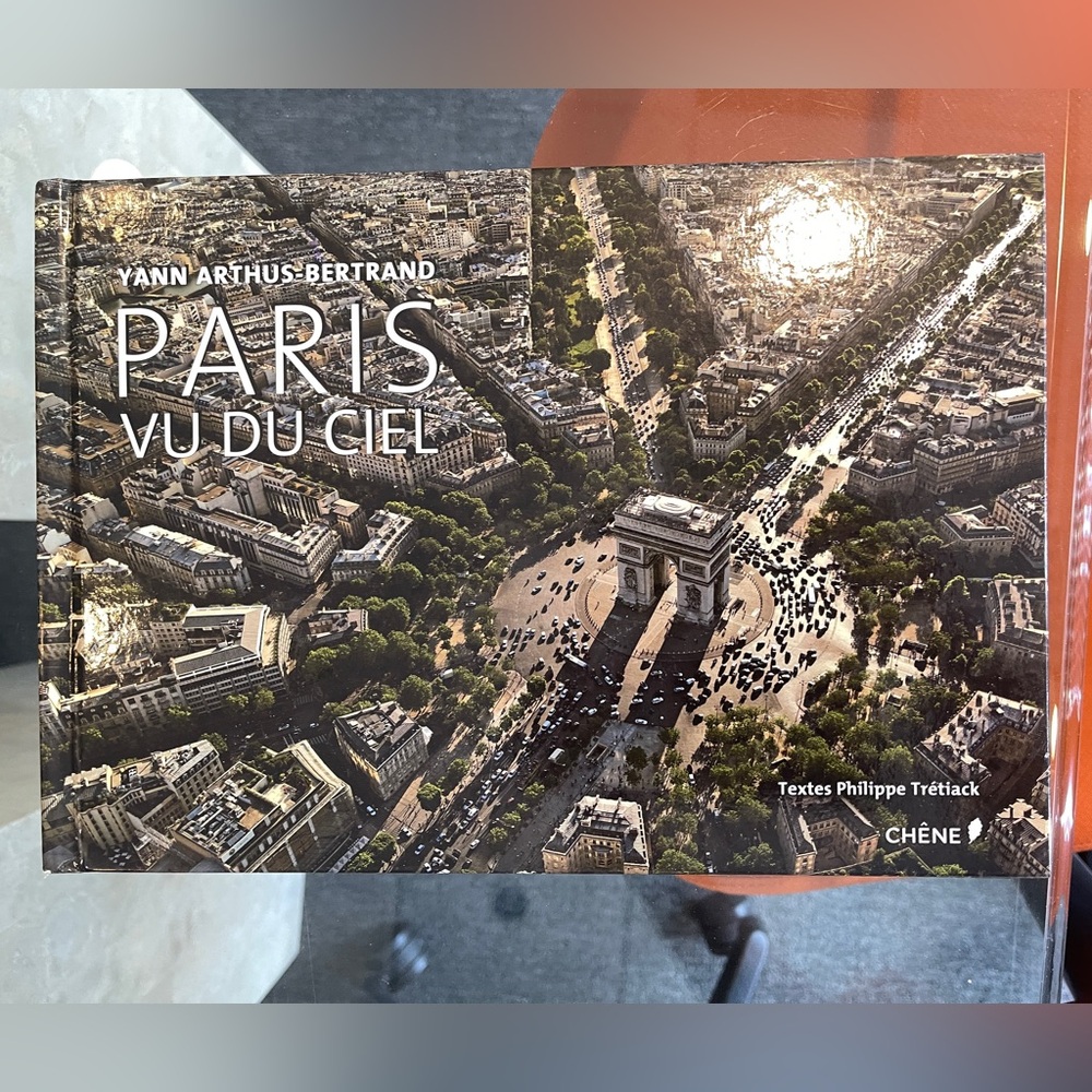 Paris Vu Du Ciel (Paris From Above), Hardcover Book 96 Pages Excellent Condition